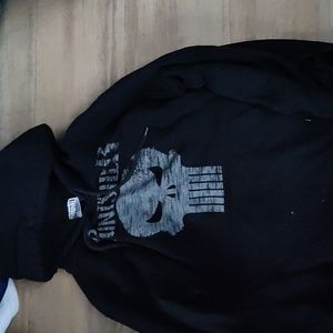 Marvel size small s black the punisher hoodie